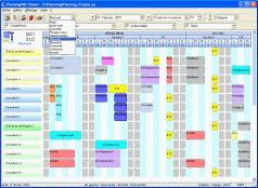 Visualisation planning mensuel