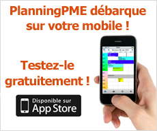 PlanningPME d�barque sur votre mobile ! Testez-le gratuitement