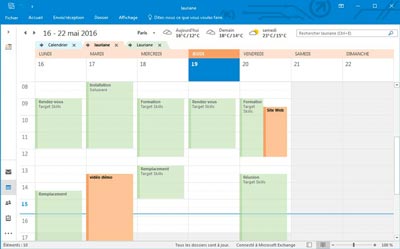 Partager un calendrier dans Outlook