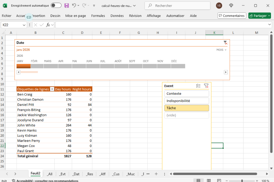 Modle de Calcul des Heures de Nuit
