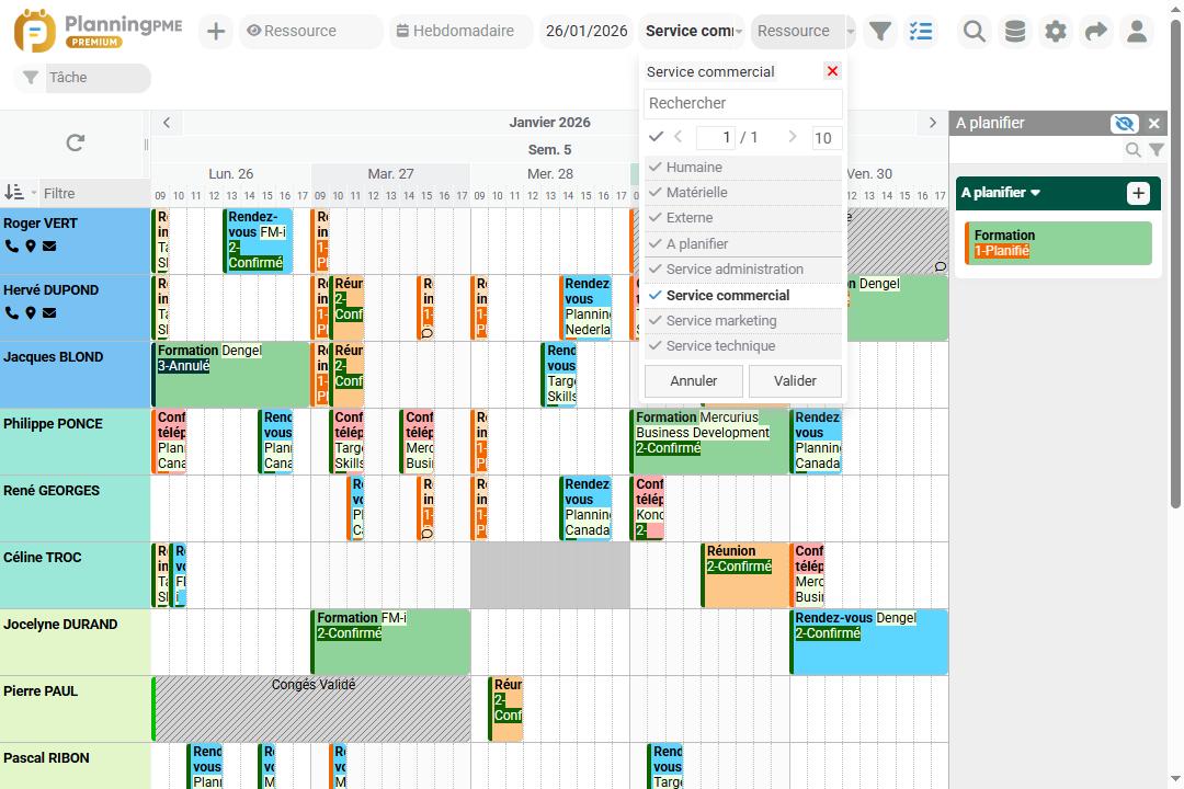 Comment Creer Un Planning En Ligne Avec Planningpme