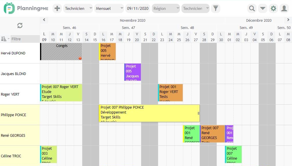  Logiciel de gestion de projets