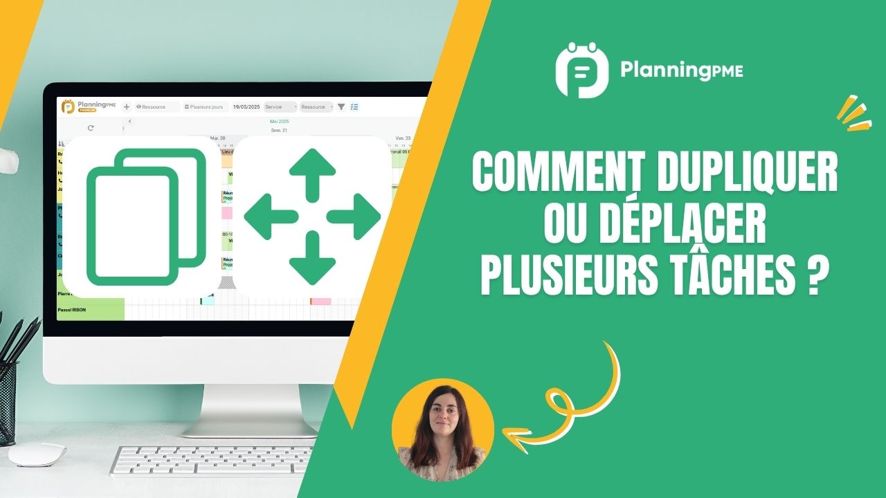 Comment déplacer plusieurs tâches ?