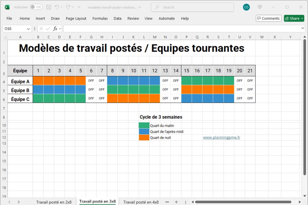 Tlchargez des modles de travail