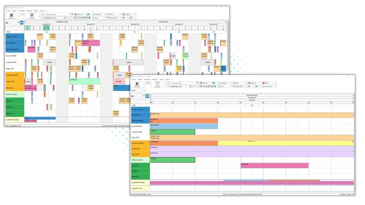 Logiciel de planning du personnel et des quipes